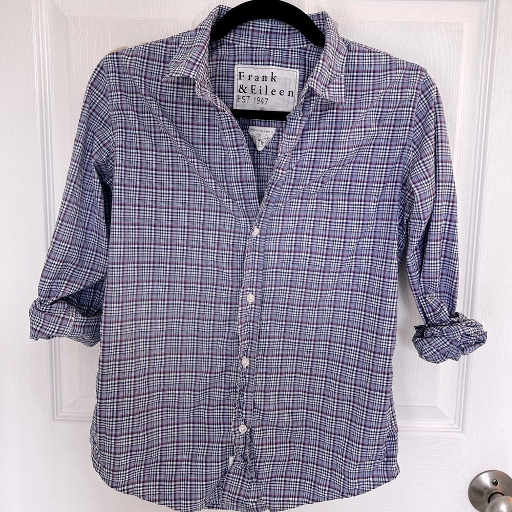 Frank & Eileen plaid Barry button-down shirt - Picture 7 of 11